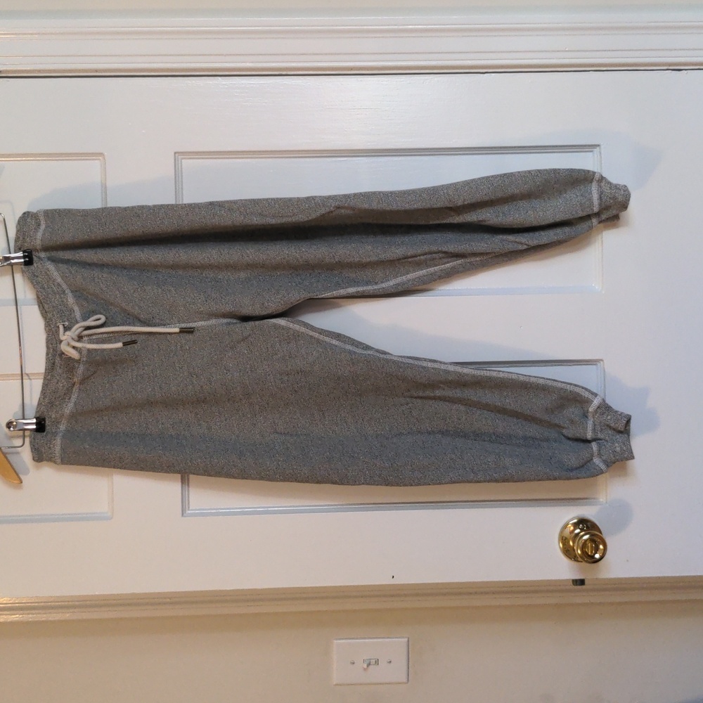 the great cropped sweatpants in gray